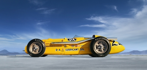 Photograph Bill Cash 1962 Indianapolis Racer on One Eyeland